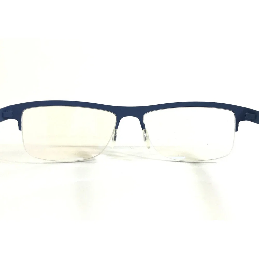 Blackfin Eyeglasses Frame BF734 RUSSEL COL.551 Blue Rectangle Half Rim 55-16-145